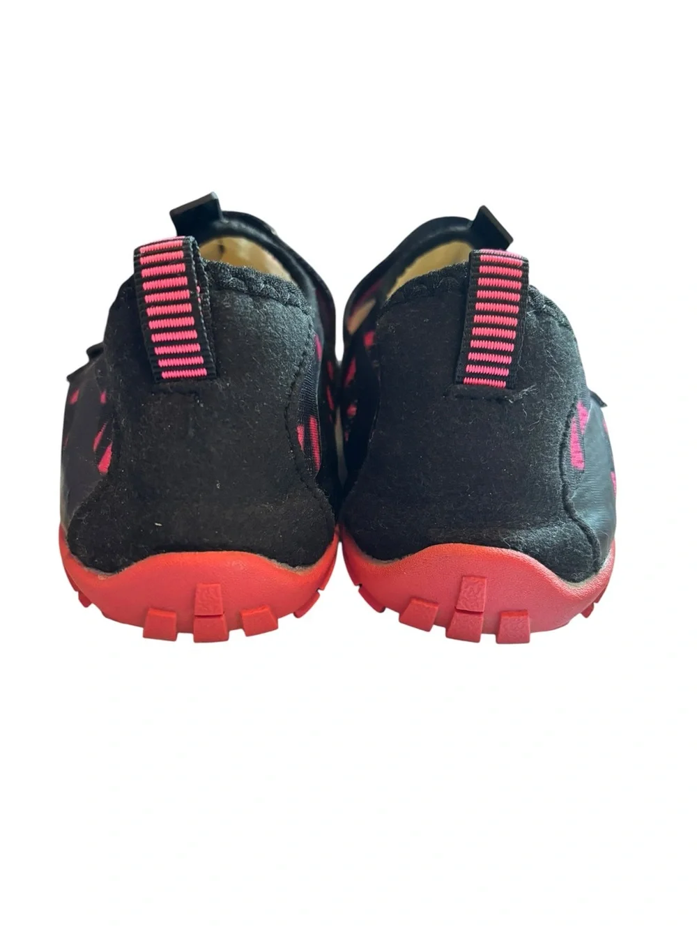Kids Water Shoes Size 4 Pink & Black Quick Dry Beach Pool Aqua Shoes EU 36